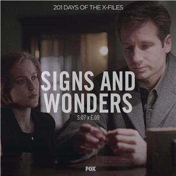 "The X Files" SE 7.9 Signs & Wonders观看