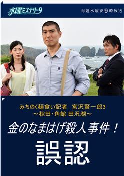 陆奥 拉面控记者 宫泽贤一郎3 秋田角馆田泽湖 金色生剥鬼杀人事件 误判观看