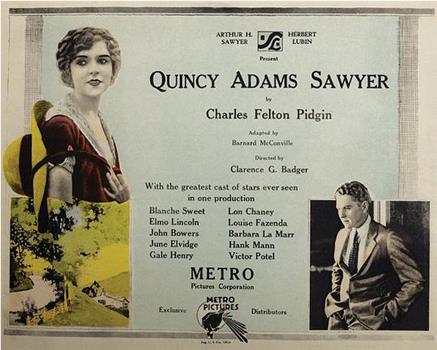 Quincy Adams Sawyer观看