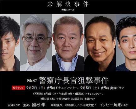 未解决案件 File.07 警察厅长官狙击案观看