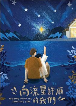 向流星许愿的我们观看