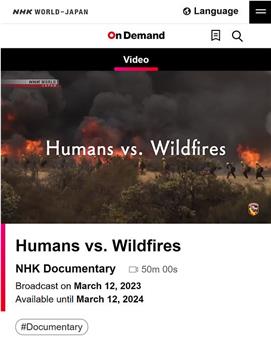 Humans vs. Wildfires观看